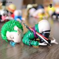 thumbnail image 1 of VAO 1Pc One Piece Funny Sleep Luffy Zoro Nami Sanji Chopper Figura De Acción Anime Juguete MX, 1 of 4