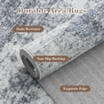 thumbnail image 6 of SIXHOME 6'x9' Area Rugs for Living Room Modern Abstract Area Rugs Machine Washable Rugs Soft Neutral Carpet Rugs for Bedroom Dining Room Office Aesthetic Home Decor Non Slip Rug Blue, 6 of 7