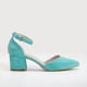 thumbnail image 5 of Miranda - Zapatos de tacón azul agua con perlas agua 5.5 US | 3 UK | 22CM | 36 EU, 5 of 8