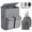 Gray, variant on BGTREND Double Laundry Hamper with Lid, 180L Dirty Clothes Basket with 2 Removable Bags & 2 Side Pockets, Collapsible Laundry Sorter, Beige