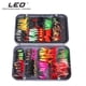 thumbnail image 3 of 27955 LEO / Leo [anzuelo mixto multicolor] pesca con mosca imitación mariposa anzuelo bióni Abanopi Gancho, 3 of 6
