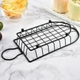 thumbnail image 3 of Mosiee Fry Basket Boat Shape Round Design For French Fry Holder Polished Stainless Steel, 3 of 7