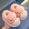thumbnail image 2 of Winter Warm Lined Girls Slippers With Full Heel Coverage For And Cozy Indoor Footwear Pink,31, 2 of 4
