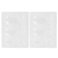 thumbnail image 1 of 2 piezas de moldes de joyería DIY moldes de silicona moldes de adorno creativo molde colgante, 1 of 7