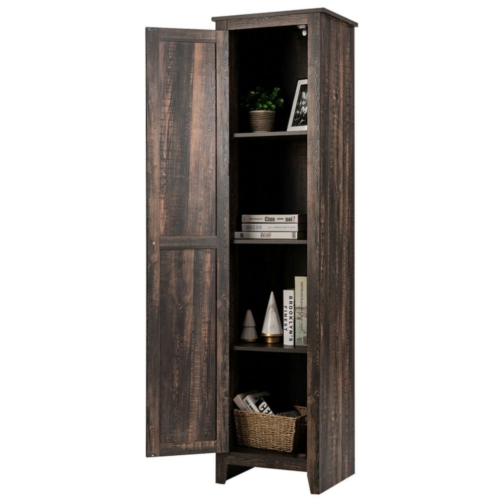 Finihen Bathroom Storage Cabinet, Bathroom Floor Cabinet, Linen Tower Bathroom Storage Cabinet Tall Slim Side Organizer with Shelf, for Bathroom, Living Room, Bedroom, Kitchen, Walnut Finihen Bathroom Storage Cabinet, Bathroom Floor Cabinet, Linen Tower Bathroom Storage Cabinet Tall Slim Side Organizer with Shelf, for Bathroom, Living Room, Bedroom, Kitchen, Walnut
