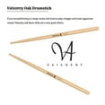 thumbnail image 6 of Vaisoeny Drum Sticks, 2B Drumsticks, Classic Oak Wood Drumsticks for Drums, Professional Musical Instrument Percussion Accessories (12 Pair), 6 of 6