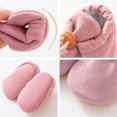 thumbnail image 5 of ZACPNCV Newborn Baby Cotton Booties Non-Slip Sole for Toddler Boys Girls Infant Winter Warm Fleece Cozy Socks Shoes Pink, 5 of 9