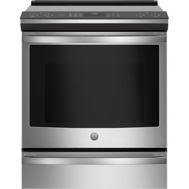GE PHS930YPFS 30 Inch SlideIn Electric Induction Range with 5 Elements