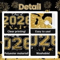 thumbnail image 4 of Mocsicka Graduation Garage Door Banner Extra Large Class of 2026 Backdrop Congrats Grad Garage Door Cover Party Decorations Photo Booth Props, 4 of 8