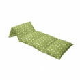 thumbnail image 4 of Dragonfly Floor Pillow Lounger Cover, Sketch Style Dandelion Flower Petals Spring Beauty Nature Blossom Image, Nap Mat Printed Fabric Case for 5 Pillows, 88" x 27", Lime Green Cream, by Ambesonne, 4 of 5