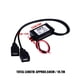 thumbnail image 5 of Convertidor DC Keenso Impermeable Negro Adaptador Cargador USB Dual, 5 of 9