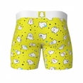 thumbnail image 3 of Pop Culture 854683-xxlarge 4 Ghosted Oh Snap Swag Mens Boxer Briefs, Yellow - 2XL 44-46, 3 of 4