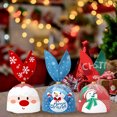 thumbnail image 3 of Cheapark 50 Pcs Christmas Ears Candy Bags - Souvenir Gift Bags for Baking, Candy & Snacks, Festive Party Supplies, Adorable Holiday Packaging Decor, 3 of 6