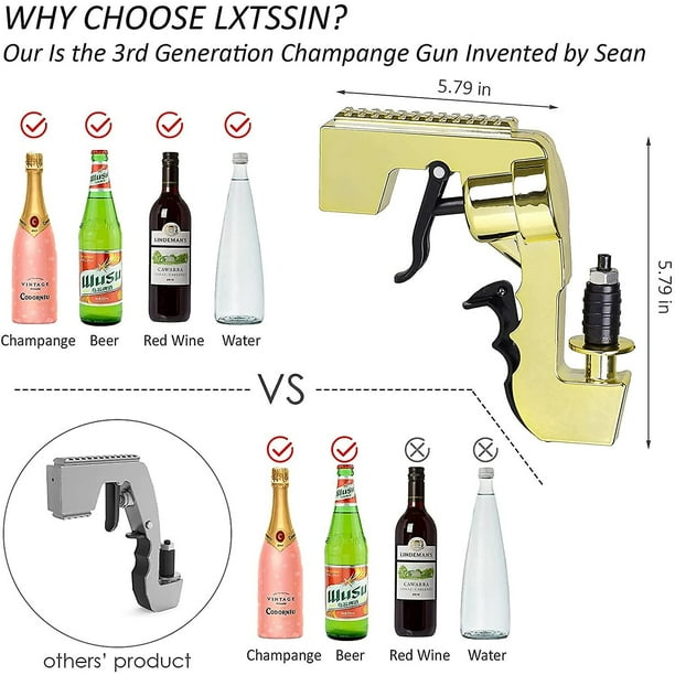  Beer Gun Shooter,The 3rd Generation Champagne Gun