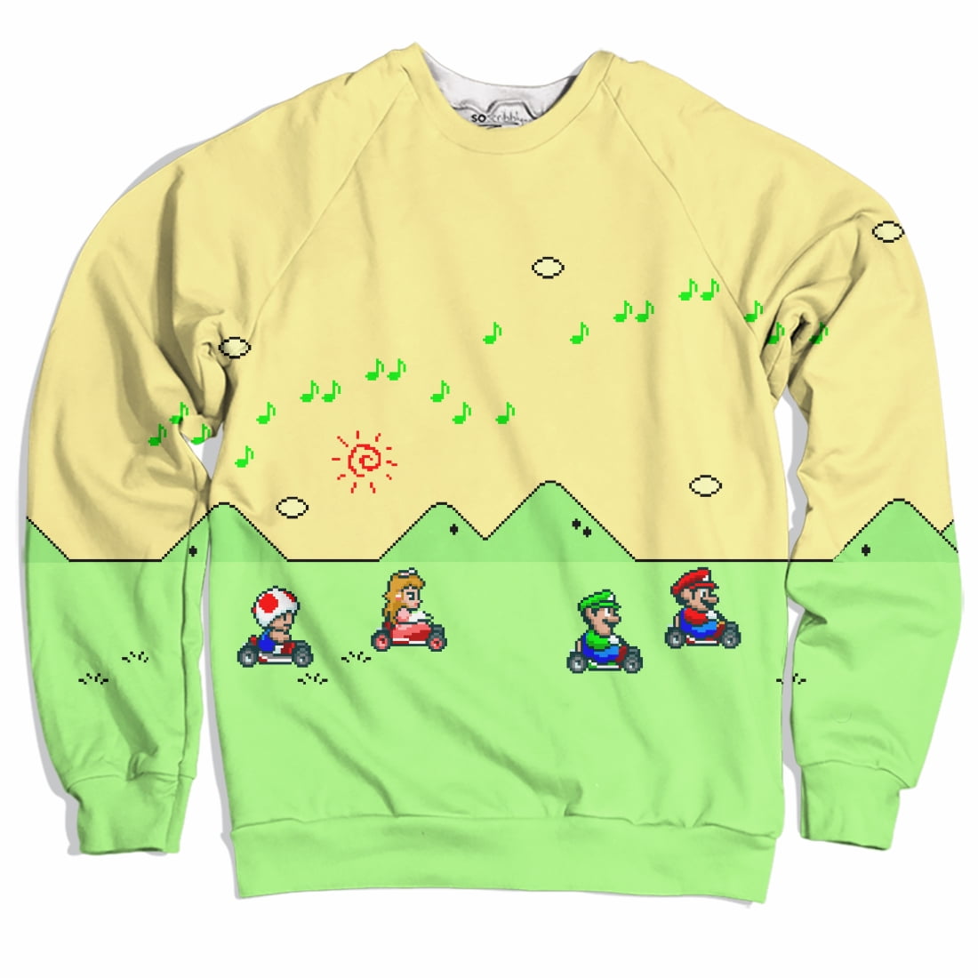Mario kart sweatshirt Clearance