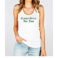 thumbnail image 2 of Classy Until Tee Time Tank Top for Women Funny Summer Golf Shirt for Adults White Tank Top Small, 2 of 4