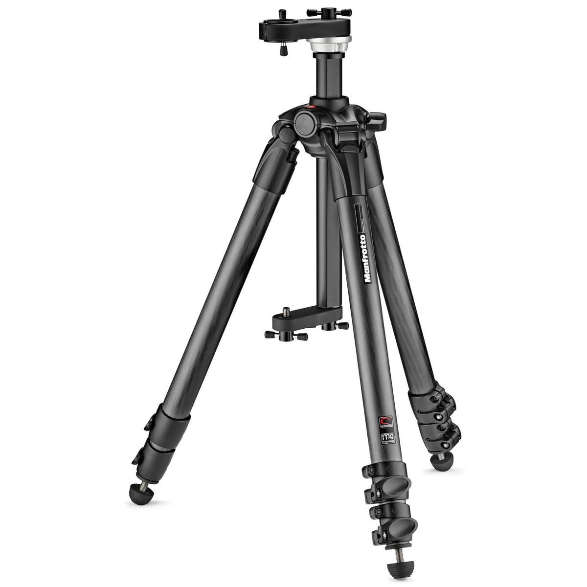 Manfrotto - Manfrotto 190カーボン Manfrotto 190 Go! Carbon Fiber 4 Section Camera Tripod with
