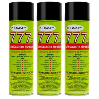 Polymat 797 Hi-Temp Industrial Spray Glue Adhesive BONDS FLEXIBLE FOAM TO  METAL