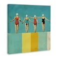 thumbnail image 2 of Stupell Industries Modern Four Figures on the Pool Canvas Art, 30 x 30, by Layla Oz, 2 of 8