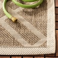 thumbnail image 5 of Safavieh Courtyard Jasper Geometric Indoor/Outdoor Area Rug, Brown/Bone, 2' x 3'7", 5 of 13