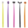 thumbnail image 5 of Halloween Silicone Shaker Pens with Quicksand Design, Creative Liquid Glitter Gel Pen for Holiday Themed Writing and Stress Relief, Holiday Stationery Stationery Supplies, 5 of 5