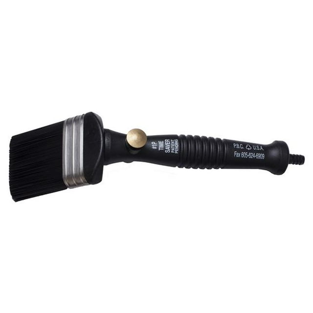 Lisle LIS89610 No.1 Time Saver Flow-Thru Brush, Black