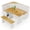 White & Nature, variant on SupperEver Breakfast Nook Kitchen Corner Dining Table Set, Nook Table Dining Room Sets for 3-5 with Bench, Farmhouse Corner Banquette Seating, White/Nature