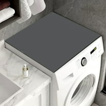 PBAZIH Solid Color Absorbent Dry Drainage Mat, Versatile Refrigerator Cover, Soilproof Kitchen Mat, Washer and Dryer Top Protector, Machine Scratch Guard, Soft and Breathable PVC Mat