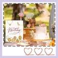 thumbnail image 2 of Soportes para NúMeros de Mesa, 64 Piezas, Soporte para Tarjetas de Lugar, Soportes para Naipes en Forma de CorazóN, Minisoporte para Fotos, Soportes para Cuadros de Mesa, 2 of 5