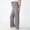Gray, variant on Women's Maternity Wide Leg Pants Over The Belly Elastic High Wais Pregnancy Pants Summer Knot Front Pajamas Trousers Loungewear Bottom Pink Large