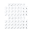 thumbnail image 1 of 100 Pzas Ganchos Adhesivos Impermeables Multiuso, 1 of 4