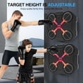 thumbnail image 5 of WEEKEND COME Musical Boxing Machine Wall Mounted Music with Gloves, Workout Equipment with LED Guidance, for Kids Punching Pads Sport Toys Christmas Gifts, 5 of 7