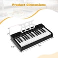 thumbnail image 3 of Costway 30 Keys Kids Piano Keyboard with Removable Music Stand, One-key Start Function Black, 3 of 10