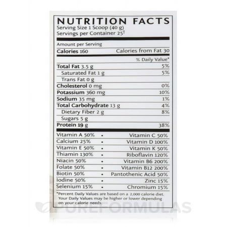 illumin8 Plant-Based Organic Meal, Mocha Flavor - 35.2 oz (2.2 lb / 1 kg) by Sun