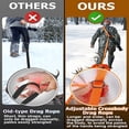 thumbnail image 3 of Deer Drag Sled- for Ice Fishing, Hunting Game, Firewood, Hunting Gear Accessory, 3 of 7
