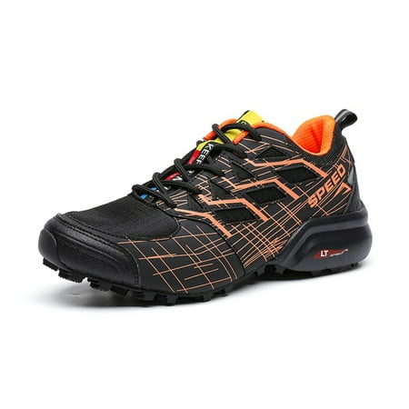 

2020 New Men Running shoes Outdoor Breathable Anti-skid Wear-resistant Lace-up Sneakers Male Jogging Training Travel Sport Shoes