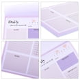 thumbnail image 5 of IMIKEYA Violet Daily Planner Notepad for Office with Premium Paper and Clear Layout, 5 of 6