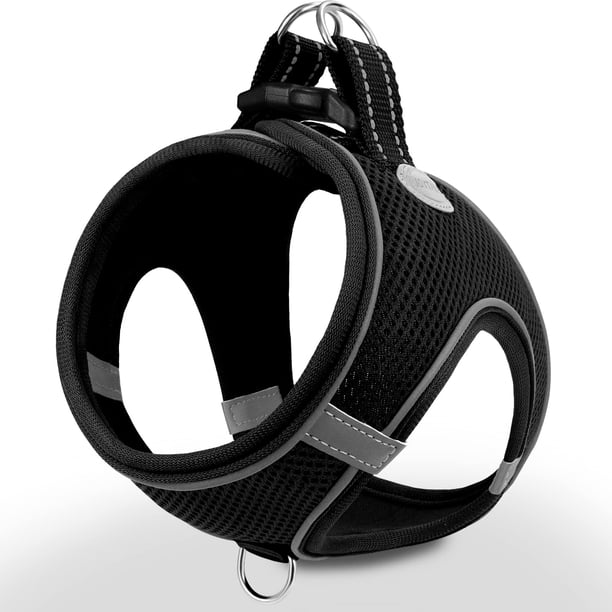 Chaleco para perros Joytale, pequeño, de malla transpirable, negro, talla M