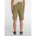 thumbnail image 4 of Time and Tru Women's Barrel Bermuda Shorts, Sizes 0-20, 4 of 6