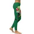 thumbnail image 2 of Invader Zim Yoga Pants Women High Waisted Tummy Control Non See-Through Elastic Running Workout Yoga Leggings Pants, 2 of 7