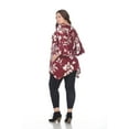 thumbnail image 4 of White Mark Women's Plus Size Floral Blanche Tunic Top, 4 of 4