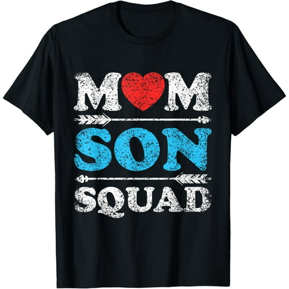Playful Comfort Tee - Mom Son Squad Mother's Day Matching Sons Mother Son Mommy T-Shirt