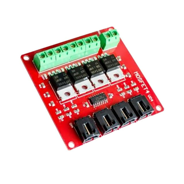 4 - Botón MOSFET 4 de Del Módulo Del Interruptor Del CH para El Bricolaje Cola Placa del módulo de conmutación
