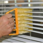 TELOLY Heldig Blind Cleaner Tool, Mini Blind Duster Brush Dust Clean Venetian Blind Brush Window Air Conditioner Duster Dirt Cleaner Housework Tool