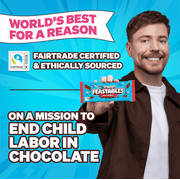 Feastables MrBeast Milk Chocolate Crunch Bar, 2.1 oz (60g), 1 Count