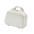 thumbnail image 2 of Milageto Makeup Handbag Casual Lightweight Travel Cosmetics Storage Bag for Cosmetics White, 2 of 8