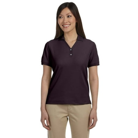Devon & Jones Ladies' Pima Piqué Short-Sleeve Y-Collar Polo