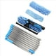thumbnail image 2 of Kit de Limpieza de Ventanas Extendido de 425 cm, 2 en 1, Limpiador de Vidrios de Doble Cara, Plumero, Mopa y Paño de Limpieza de Vidrios Dos en ., 2 of 5