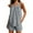 Dark Gray, variant on ZZwxWA Lounge Sets for Women 2 Piece Summer Pajamas Tank Top Shorts Set Comfy Loungewear Cute Beach Vacation Outfits