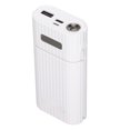 thumbnail image 4 of 21700 Battery Charging Box, Fast Charging Universal DIY Portable Charger 2 Input  For Electronic Products White, 4 of 8